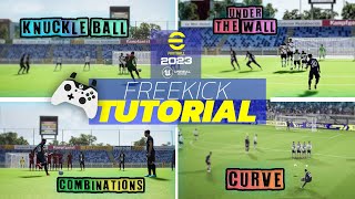 eFootball 2024  Free Kick Tutorial 🔥  PC amp XBOX [upl. by Anual]