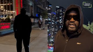 Shaquille ONeal Tries Going Undercover In Toronto Canada HD quotGets Busted Big Timequot [upl. by Ahsikel]