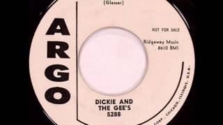 Dickie amp The Gees  Foolish Tears Argo 5288 1958 [upl. by Cornwall769]