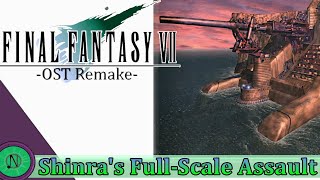 Shinras FullScale Assault Final Fantasy VII OST Remake [upl. by Nylrahc879]