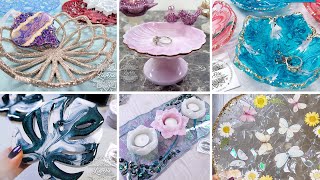 10 Easy Epoxy Resin Ideas that WOW😍 Next Level DIY Resin Art [upl. by Fisher]