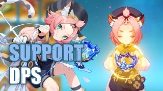 Diona DPSSupport Build Guide  Best Teams amp Builds for Diona  Genshin Impact [upl. by Lolly]