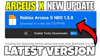 Roblox Arceus X New Update 138  Arceus X Neo Better Fluxus Executor amp Delta  Arceus X Download [upl. by Dalohcin]