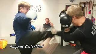 Magnus Cederblad Jens Hultén Kickboxning Odenplan Fightgym [upl. by Nivanod]