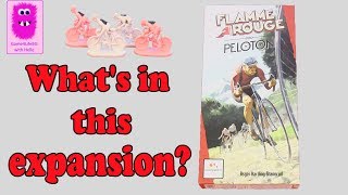 Flamme Rouge with Peloton Expansion  Board Game Review [upl. by Beach]