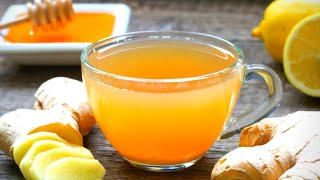 HOME REMEDY  Ginger Lemon Honey Tea Recipe  Cold amp Flu Relief I HERBAL TEA for Cold amp Cough [upl. by Lazes]