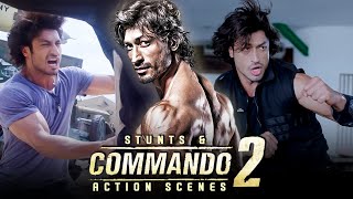 Commando 2 Super Scene  Stunning Action Scenes  Vidyut Jammwal  Adah Sharma  Esha Gupta  Freddy [upl. by Epuladaug]