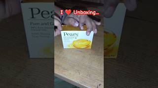 Unboxing Pears soap 🧼 pearssoap unboxing soap [upl. by Lassiter]