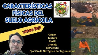 EDAFOLOGÍA CARACTERÍSTICAS FÍSICAS DEL SUELO AGRÍCOLA FULL [upl. by Hussey283]