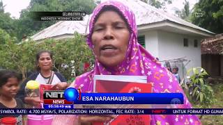 Lucunya Seorang Ibu Dari Maluku Menjawab Pertanyaan Pak Jokowi  NET 5 [upl. by Eelyr]