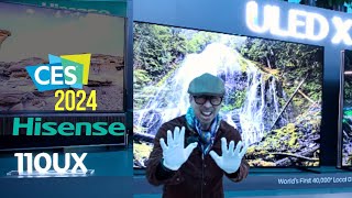 Hisense TVs at CES Brighter U8 Bigger UX and 10000 nits [upl. by Nnayllas]