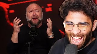 The Onion buys Alex Jones InfoWars Show  Hasanabi reacts [upl. by Remos]