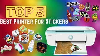 Top 5 Best Printers For Stickers In 2024 [upl. by Medrek138]