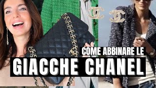 TENDENZE MODA COME ABBINARE UNA GIACCA IN STILE CHANEL [upl. by Ahsiam]