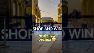 24K Gold plated CYBERTRUCK🤩gold dubaigoldsouk goldcars dubaicars dubai uae trending shorts [upl. by Vigor482]