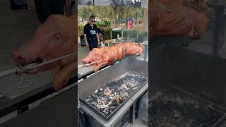 Lechon al carbon en Kissimmee [upl. by Ahsaekal332]