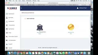 How to Withdraw Money from Igniter 100 to Bank Bitcoin Wallet amp BTC on SOLMAX Group [upl. by Llerraj]