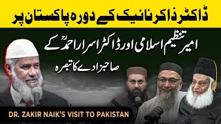 Dr Israr Ahmeds Son amp Ameer TanzeemeIslamis Views on Dr Zakir Naiks Pakistan Visit [upl. by Hill775]