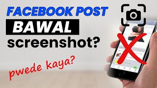 Facebook Cant Take Screenshot Due to Security Policy [upl. by Mcclure]