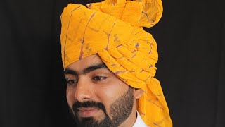 How to wear traditional Rajputi safa  turban kaise bandhe  rajputi safa kaise bandhe  rajsthan [upl. by Eetsud]