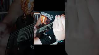 Immolation  A Thunderous Consequence  Guitar Cover metal shorts immolation metalguitarist [upl. by Ahearn]