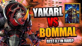 SMARTEST CHAMPION IN RAID YAKARL VS BOMMAL  Raid Shadow Legends [upl. by Suixela]