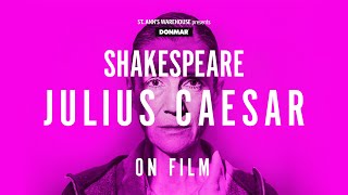 Donmar  Shakespeare JULIUS CAESAR  Trailer [upl. by Kilian]