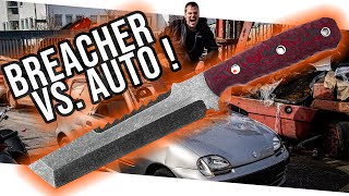 Messer zerstört Auto Das BREACHER im Härtetest [upl. by Onitsuj997]