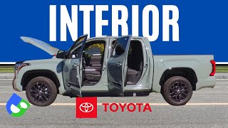 Interior Review  2024 TUNDRA Platinum by Toyota [upl. by Durrett684]