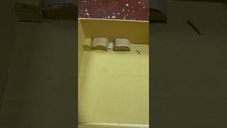 Part 1 of making a mini army base storage and hangars diy cardboard mini cool army fyp [upl. by Dev]