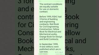 FIDIC Contract [upl. by Joy]