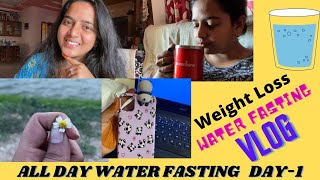 I Ate NOTHING for 24 Hrs  7 DAYS WATER FAST RESULTS  Water Fasting  Full Day Vlog  Dadsgirlvinee [upl. by Solana]