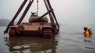 Experts Recover a WW2 Tank from a River – Can It Still Run by Vasyl54 [upl. by Sheaff80]