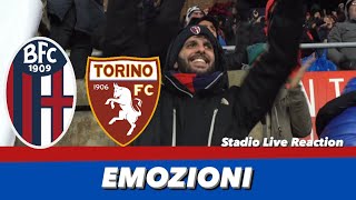 Bologna Torino 20 Stadio Live Reaction ❤️💙 EMOZIONI [upl. by Myrilla305]