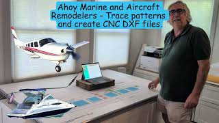 Wide Ahoy Marine and Aircraft Remodelers Trace patterns and create CNC DXF files 1 V1 [upl. by Bainbridge41]