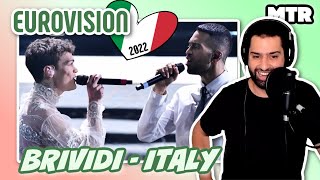 Italy Eurovision 2022 Reactionalysis reaction  Music Teacher analyses the Italian Entry Brividi [upl. by Madalyn796]