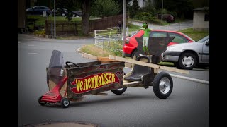 Seifenkistenrennen  Bikertreffen 20 Jahre Bikerstammtisch Veitenhäuser Treuen [upl. by Nirre]