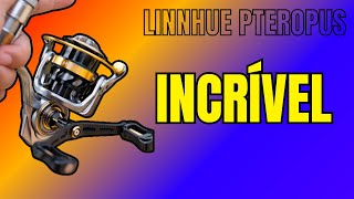 Review Rápido Molinete Linnhue Pteropus Leve Poderoso e Perfeito Para Pesca Ultralightmolinete [upl. by Waddell]