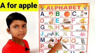 A for apple  abcd  ए फाॅर एप्पल  a for apple b for ball  hindi varnmala  abcd cartoon  abcde [upl. by Franky230]