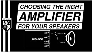 A SIMPLE Rule For Choosing An Amplifier  Ohms Watts amp More [upl. by Nohsram892]