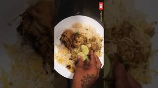 Andhara chicken fry biryani 🤤😋😋 meku nachitet bagundhi Ani comment cheyandi guys youtubeshorts [upl. by Bolton]