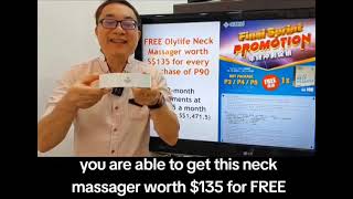 FREE Neck Massager worth 135 with purchase of Olylife Terra P90 [upl. by Amice]