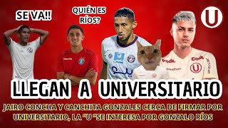 CONCHA Y CANCHA A UNIVERSITARIO  QUIÉN ES GONZALO RÍOS  SIUCHO SE VA DE UNIVERSITARIO [upl. by Kester]