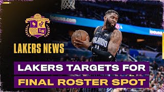 Lakers Options For Final Roster Spot [upl. by Kumar3]