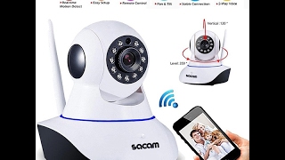 How to connect SACAM network camera wtih app YOOSEE to internet [upl. by Adeehsar153]