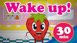 The Wake Up Song  Plus Lots More Songs and Nursery Rhymes  30 Minutes by PickleNation TV [upl. by Eddy671]