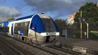 Train Simulator Classique  TER CalaisBoulogne Ville en BGC sur la map NPDC [upl. by Hakilam62]