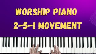 Simple 251 Worship Progression That Will Elevate Your Playing [upl. by Itnava]