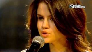 HD Selena Gomez amp the Scene  Naturally MTV Session Live Session Video HD [upl. by Robison]