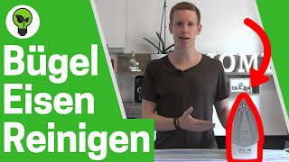 Bügeleisen reinigen ✅ ULTIMATIVE LÖSUNG Bügeleisensohle von Dampfbügeleisen sauber machen [upl. by Snowber]